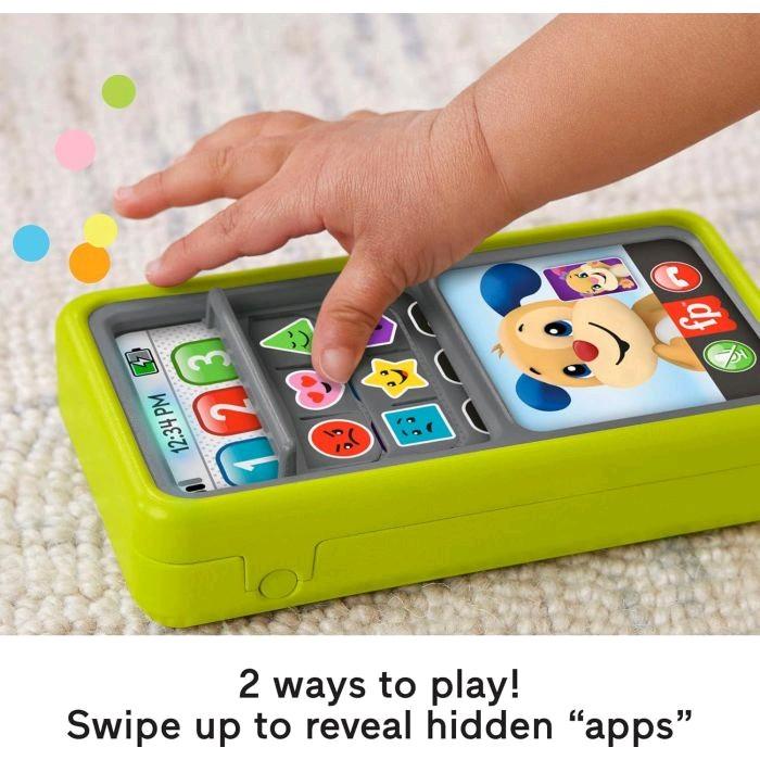 Fisher-Price Laugh and Learn 2-in-1 Slide to Learn Smartphone 1