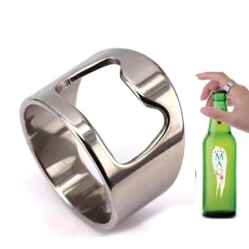 Product Introduction of Fashionable bottle opener ring, personality bottle opener ring for decoration and use to open bottle cap 3