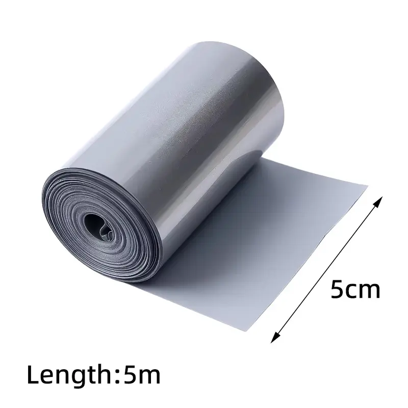 5M Reflective Strip Sticker High Reflective Heat Transfer Film DIY Clothing Bags Heat Transfer Reflective Tape Handmade Crafts 5
