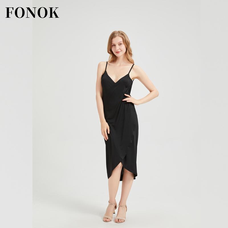 【FONOK】S--5XLFull size British women's bikini smock, swimming beach outfit, long Maxi wrapped sarong beach dress Summer,holiday,Irregular,Multi Wear,Plus Size,Solid Breathable,Halter Midi Skirt wrap dress 5