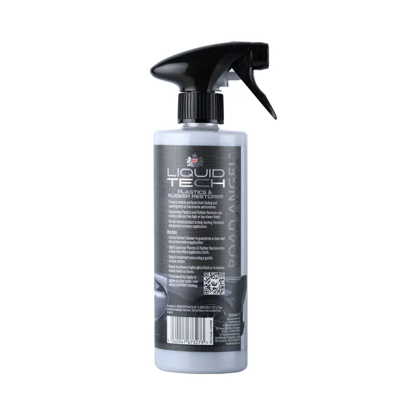 Road Angel - Liquid Tech Car Care - Plastics & Rubber Restorer 2