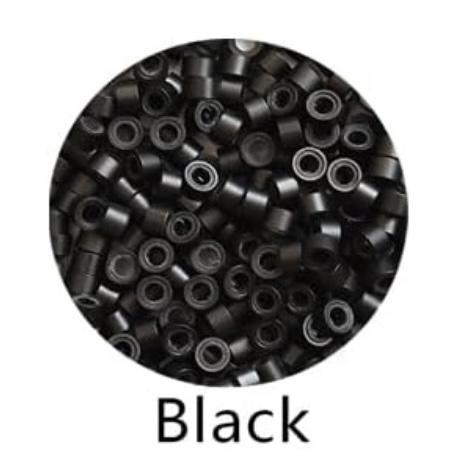 Product Introduction of Micro rings thousand pieces, silicone lined, micro rings micro rings, beads for hair extensions, 4.5 MM 8