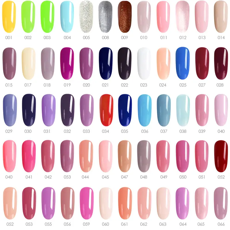 CANNI Nail Gel Polish Varnish Soak Off UV / LED Classic 7.3ml Long-lasting Shades # 100 - 197 Brush Nail Art 4
