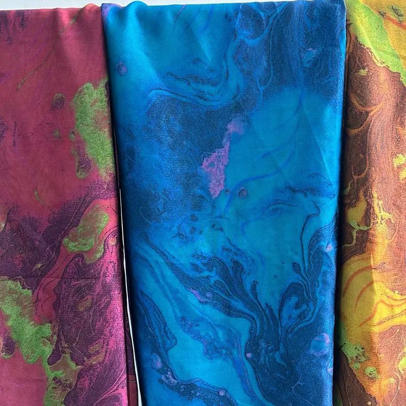 Printed hijabs multicoloured medium size 2
