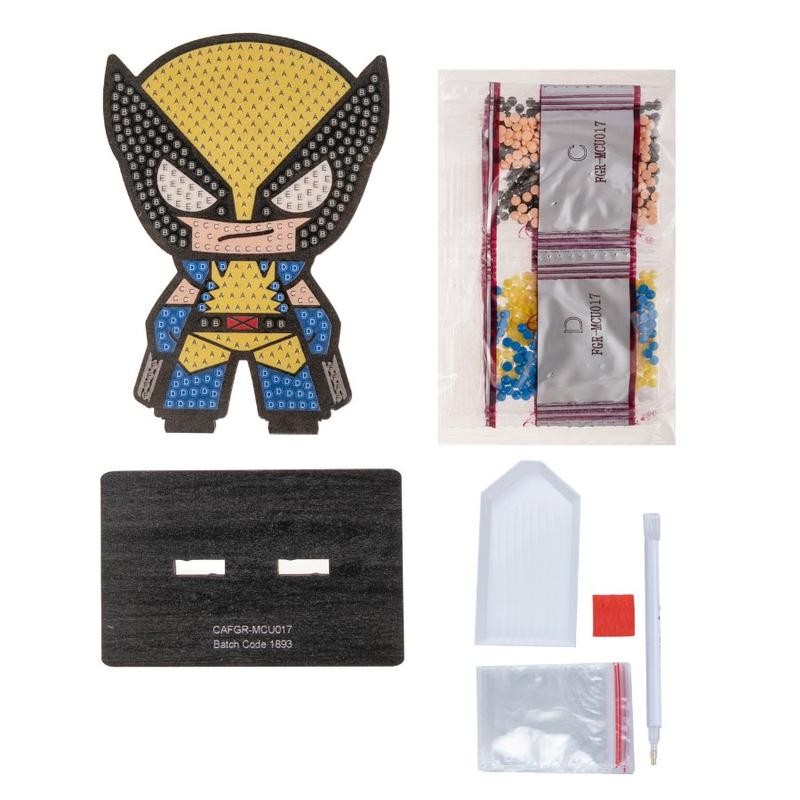 "Wolverine" Crystal Art Buddies MARVEL Series 4 2