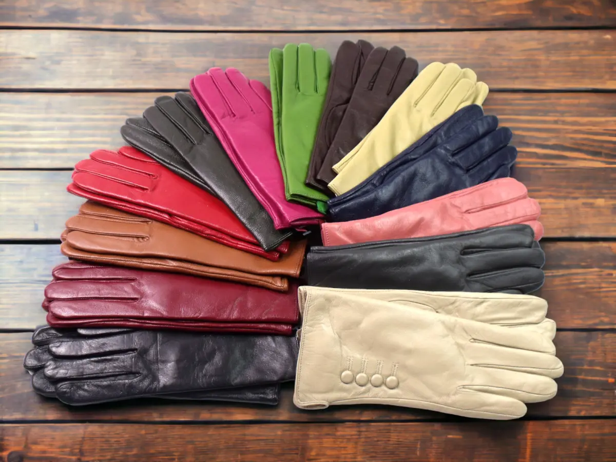 Womens Premium Quality Genuine Soft Leather Gloves Lined Driving Warm