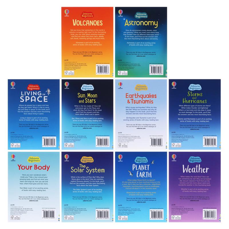 Usborne Beginners Science 10 Books Collection - Ages 4-10 - Paperback 2