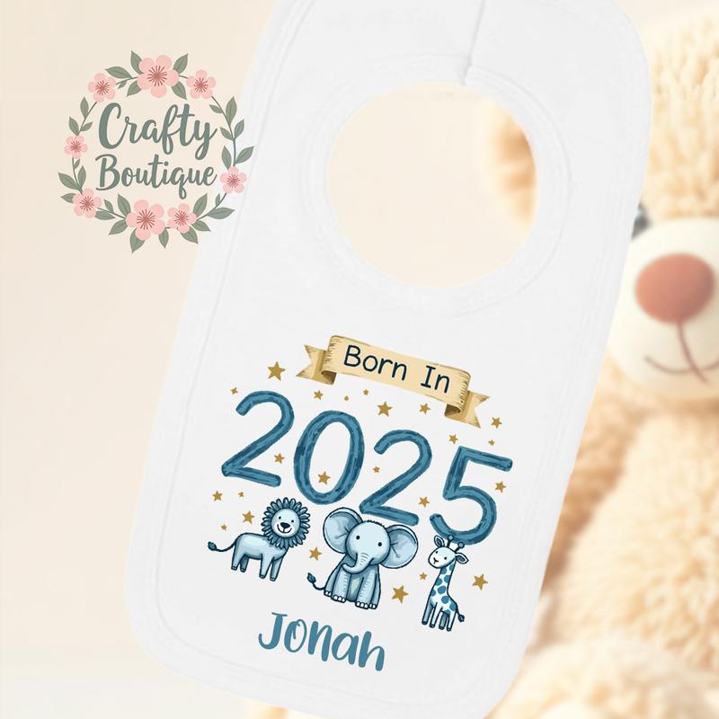 New Baby Outfit, Born in 2025, Newborn Bodysuit, Baby Romper, Personalised Gift - 1077 3