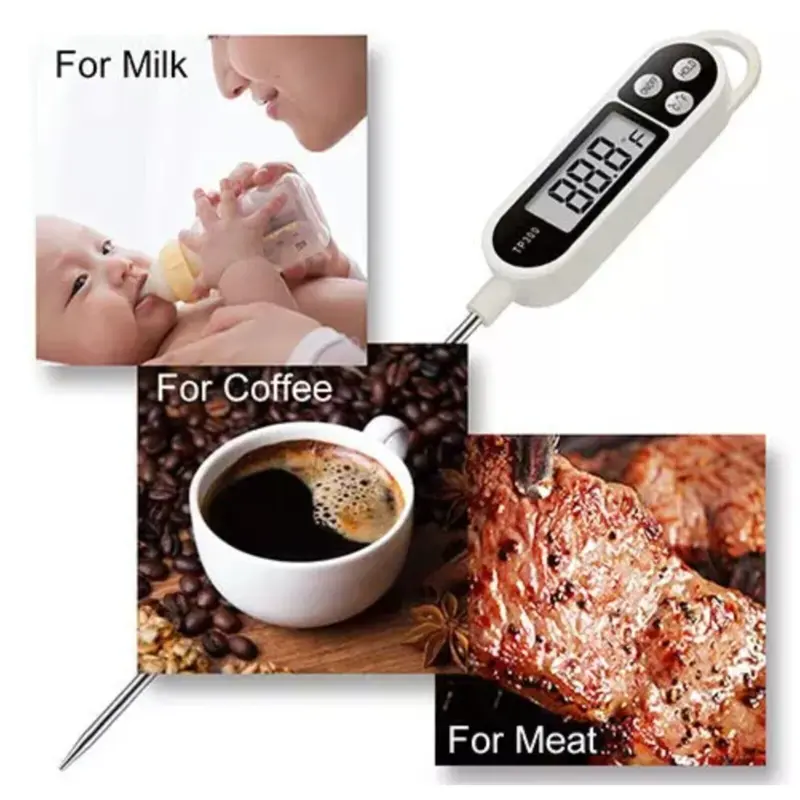 Digital Meat Food Thermometer Temperature Probe for Cooking, Jam, Sugar and BBQ - Kitchen Utensil & Gadget - Utensils 7