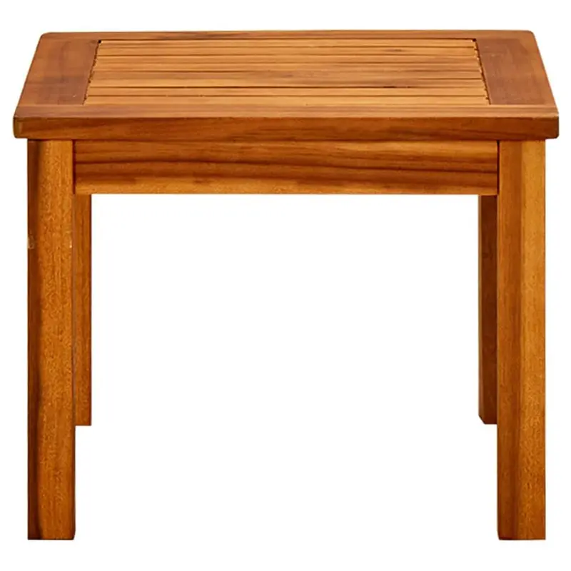 Garden Coffee Table 45x45x36 cm Solid Acacia Wood 2