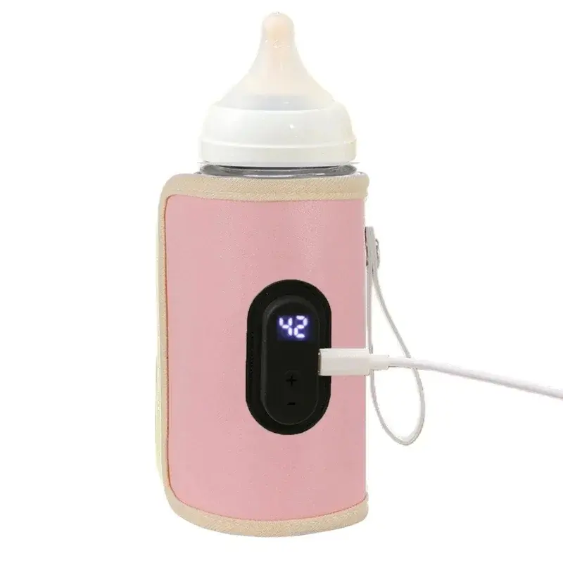 Baby Milk Warmer Baby Nursing Bottle Heater, Portable USB Bottle Warmer for Car, Outdoor Travel Accessories Outdoor Portable 4