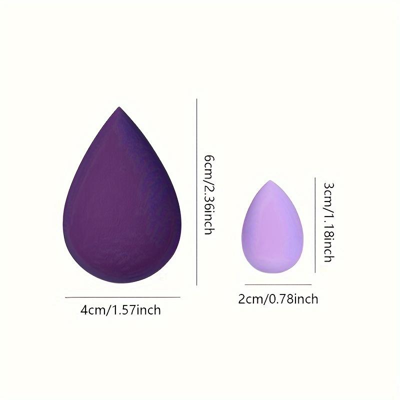 7pcs Hydrophilic Polyurethane Makeup Sponges, Unscented Beauty Blender Set, Skin-Friendly Foundation & Concealer Application Tools, with Air Cushion Design for All Skin Types 4