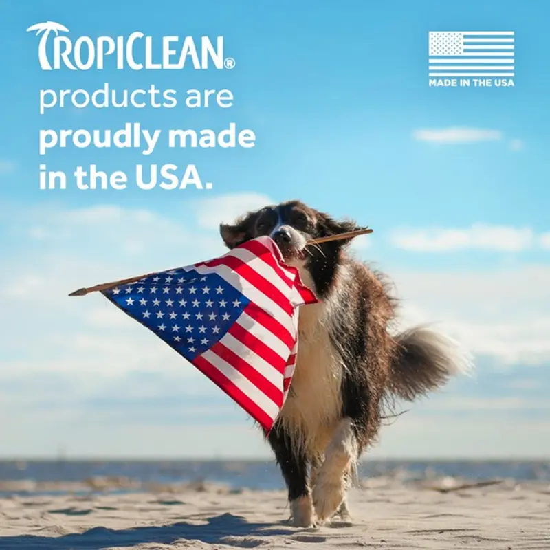 TropiClean Stay Away Chew Determent Spray 236ml - TropiClean Stay Away tastes so bitter, it discourages animals from ever wanting to chew, bite, lick or gnaw on something coated with it - fragrance-free and effective, yet completely natural and safe. 4