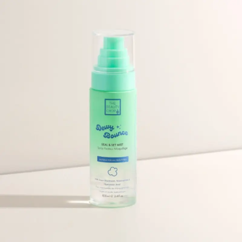 Dewy Bounce Hydrating Serum + 16h Hold Seal & Set Mist Duo - The Beauty Crop 2