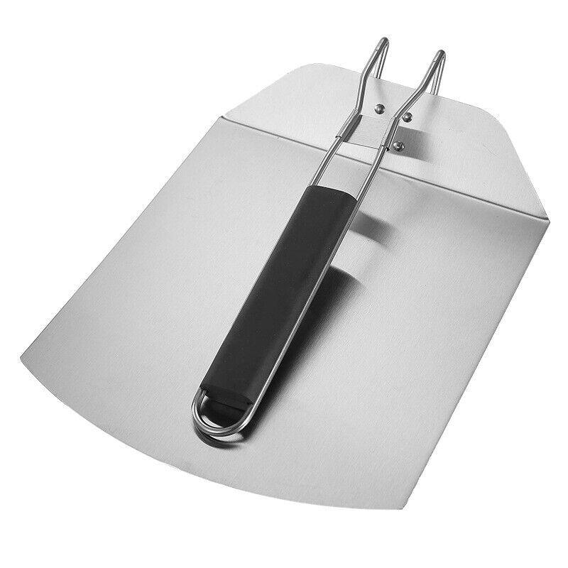 Folding Pizza Peel Spatula Long Handle Turning Super Smooth Paddle Non-Stick 5