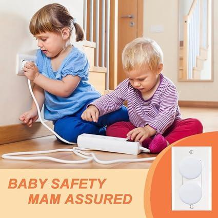 10 Pack Plug Socket Covers UK, Child Baby Plug Socket Covers for Sockets UK 5