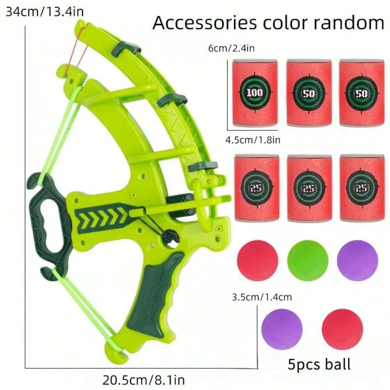 Soft Bullet Target Practice Toy for Children, Educational Shooting Practice Toys with Soft Bullets 0