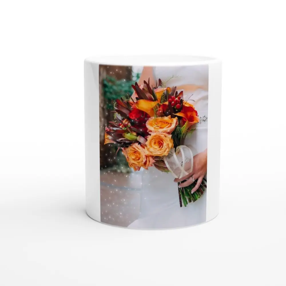 Wedding Bloom 4.0 White 11oz Ceramic Mug