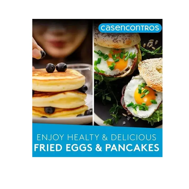 4 Hole Frying Pot Pan Non-stick Egg Pancake Steak Hamburg Omelet Pan Breakfast Frying Pan Cooker Cookware 5