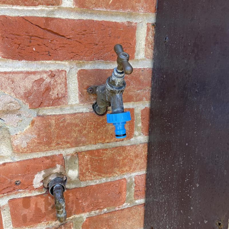 Qwickhose Tap Connector - Screw On Adapter for Outdoor Taps 4