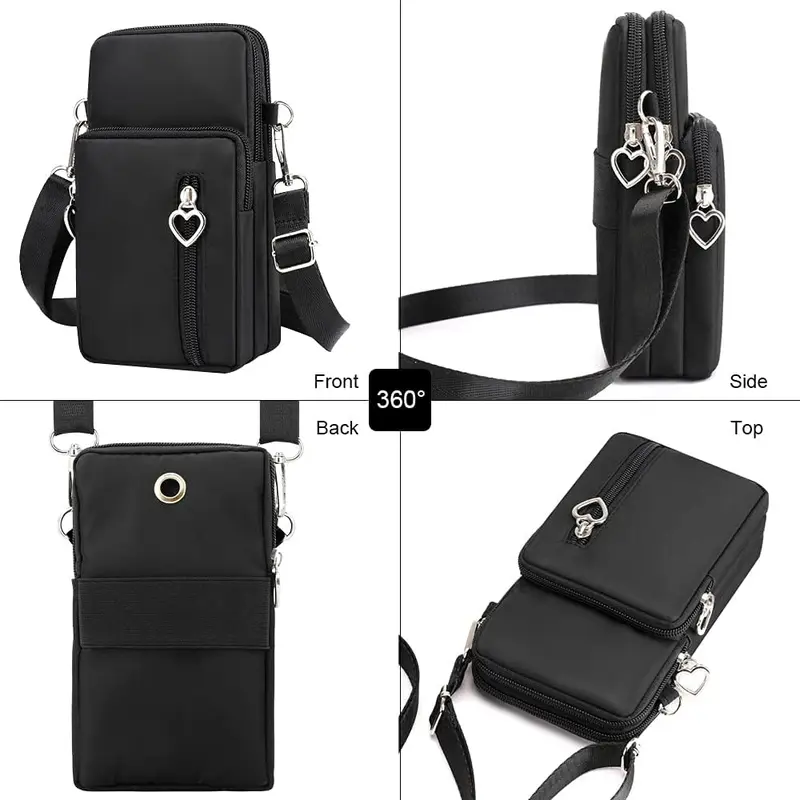 Crossbody Bags Mobile Phone Wallet Bags with Large Capacity and Adjustable shoulder strap for Women girl 2