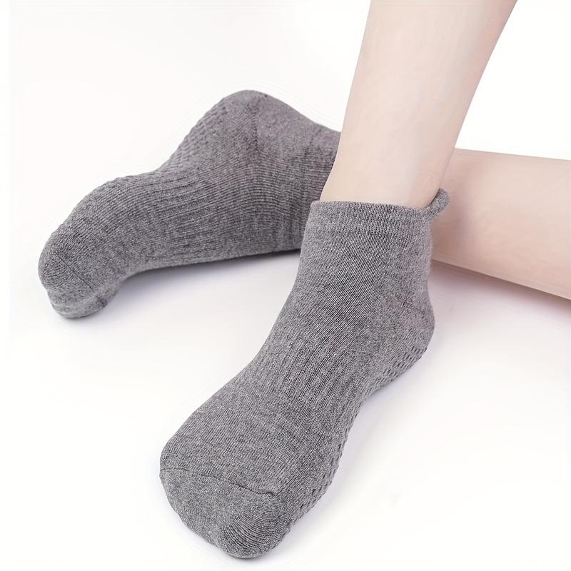 ANIELGARD   4pcs Women's Breathable Non-Slip Yoga Socks, Perfect for Pilates, Barre, Ballet and Home Exercise, Comfortable to Wear. 7