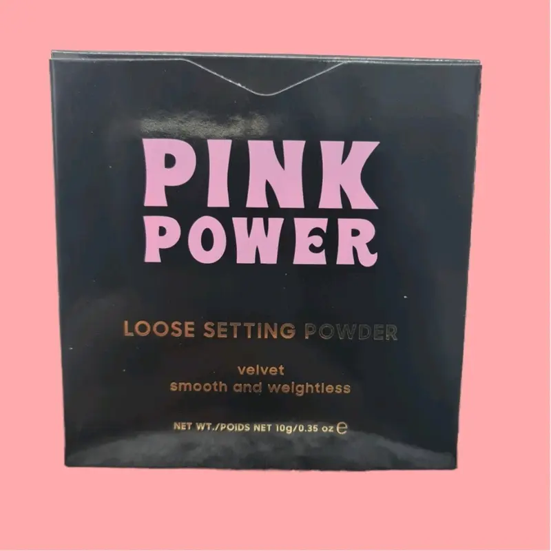 Pink Loose Setting Powder in Barely Pink Power 10g 8
