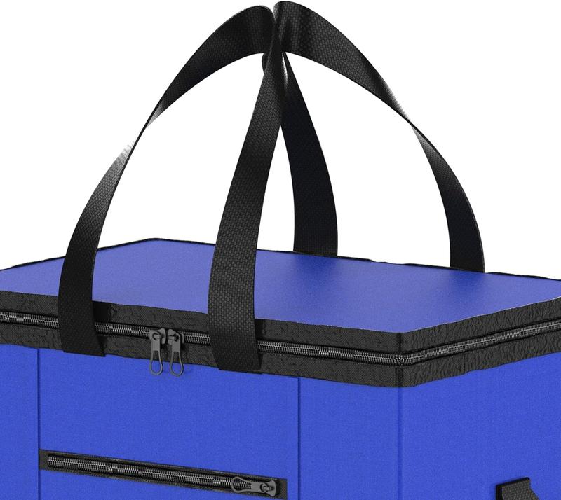 ZENO Cooler Bag | 28L Cool Bag Box | Thermal Food Delivery Bag | Large Insulated Picnic Lunch Bag | Cool Box | Grocery Shopping Bags | Cooling Bag for Camping BBQ Shopping Fishing Family Outdoor 5