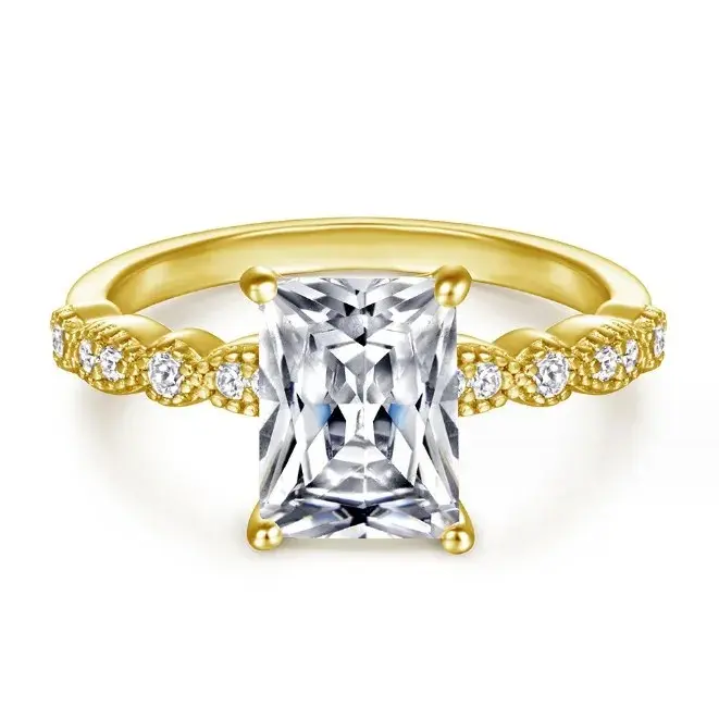 Solitaire Harbor Sterling Silver Ring