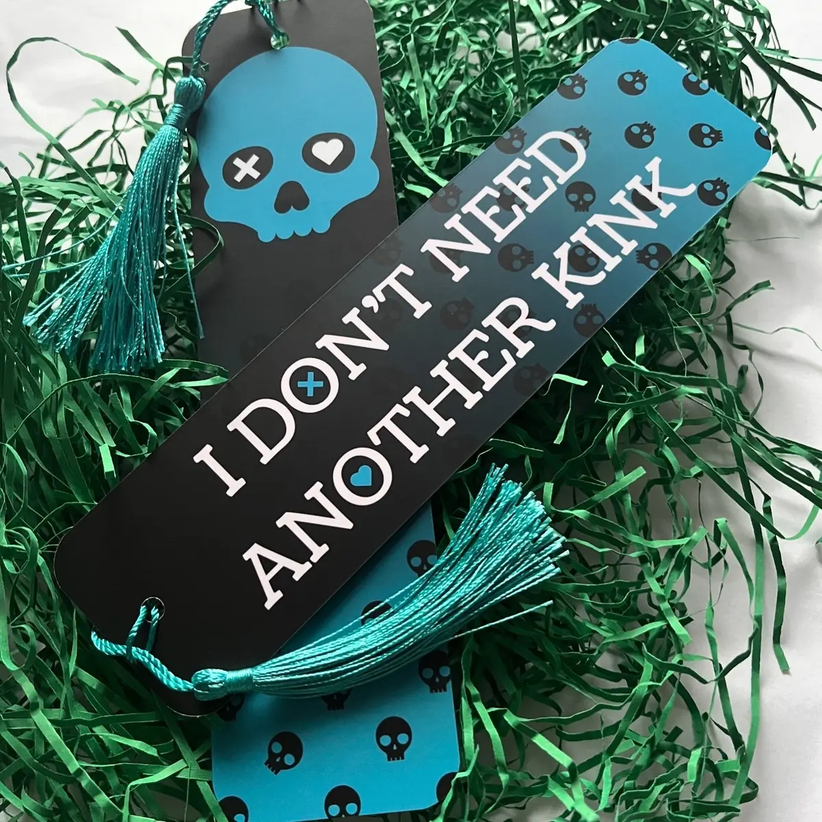 Lights Out Cardstock Bookmark for Dark Romance Fans - Booktok Inspired