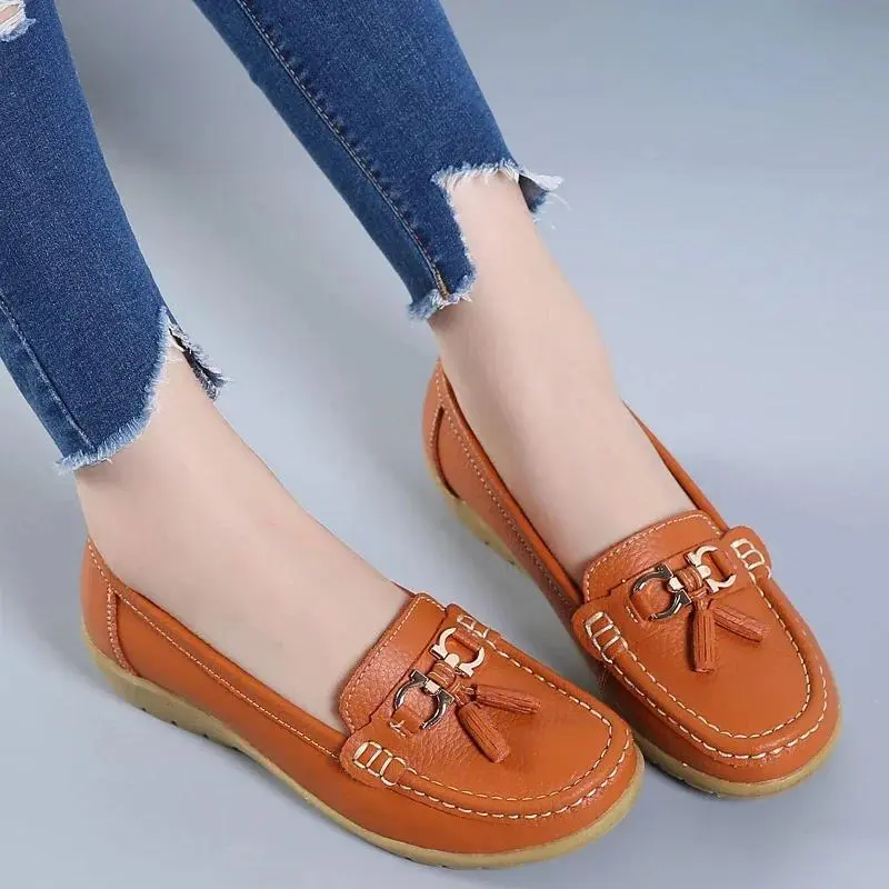 Women Shoes Slip On Loafers For Ballet Flats Women Moccasins Casual Sneakers Zapatos Mujer Flat Shoes For Women Casual Shoes Footwear Walking Shoes Girl Slipon Comfort Parent 3