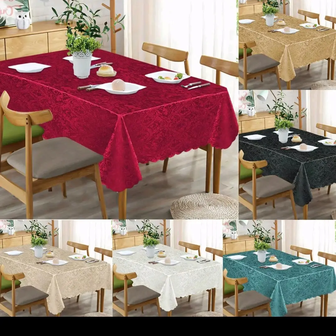 Soft and Durable Dining Table Cloth 132×178 for Home - Easy to Clean and Wrinkle-Resistant
