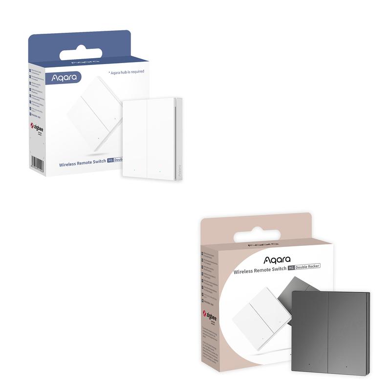 Aqara Wireless Remote Switch H1 (Double Rocker) 0