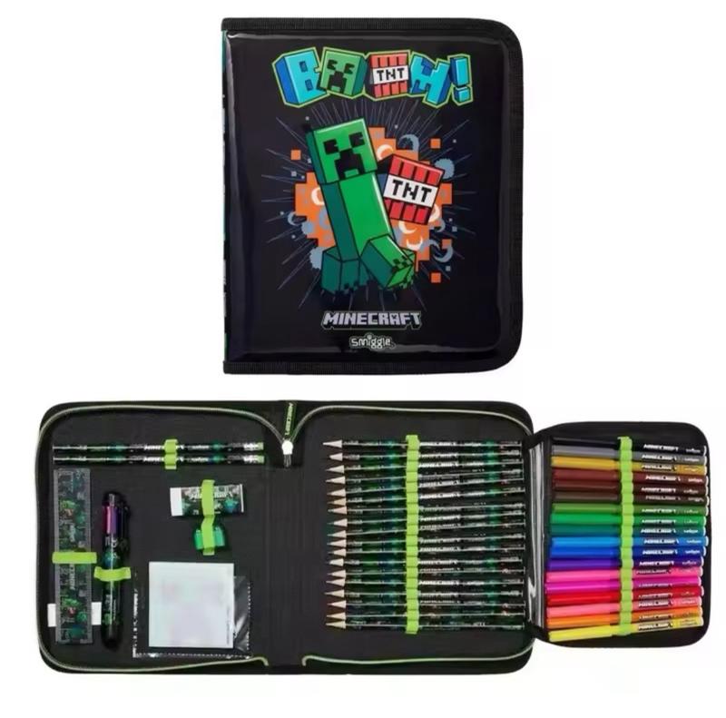 Product Introduction of Smiggle Minecraft Bags Lunchbox Stationary Set for Kids - Perfect School Supplies Gift 4
