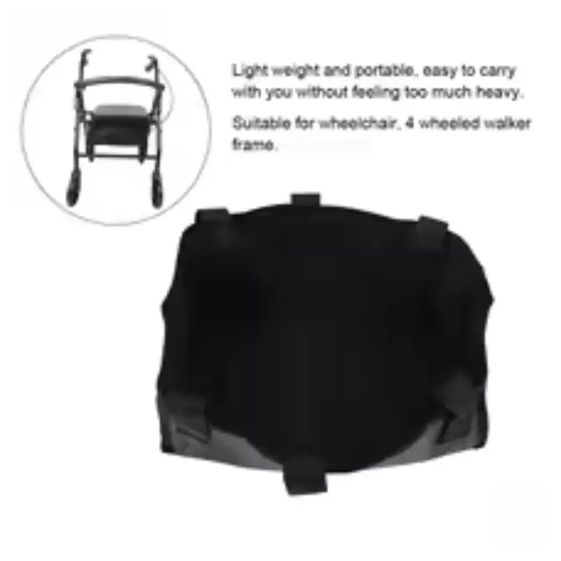 4 Wheeled Walker Rollator Wheelchair Frame Replacement Storage Bag Walker Bag Wheelchair Frame Storage Bag Wheelchair Frame Bag 2