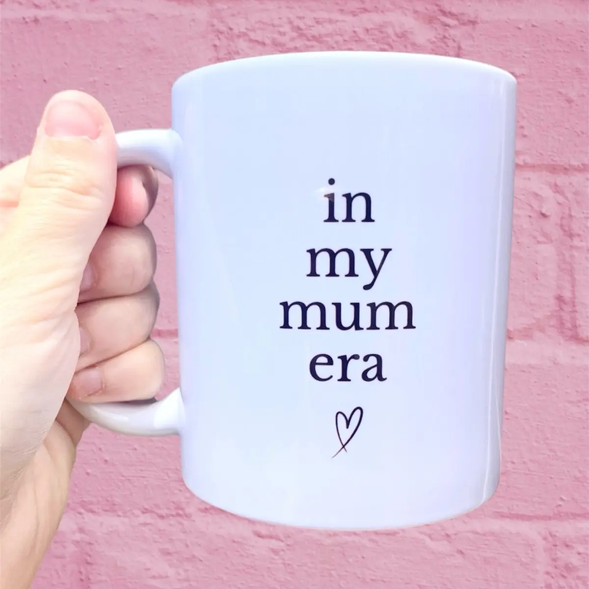In my mum era 11oz ceramic mug, mama era gifts, new mum mug, new mum gift