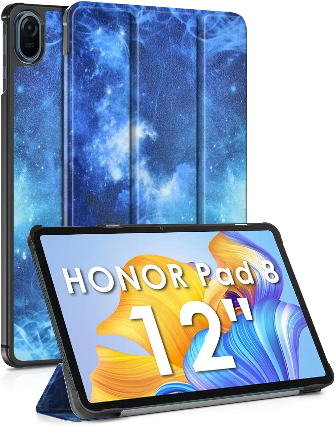 Honor Pad 8/12 inch 2022 Release (HEY-W09) Case - Slim Stand Function Leather Cover for Computer Tablet Accessories Protective Protection Casing
