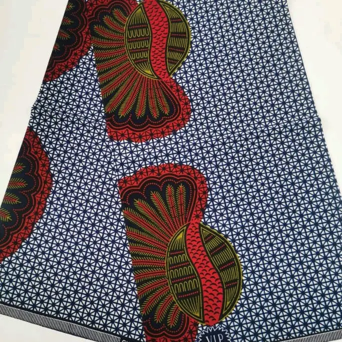 %100 Cotton VIP Gold Wax Print