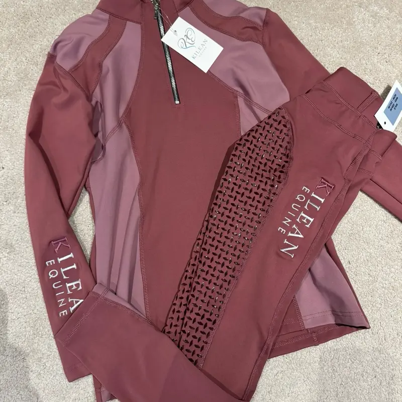 Equestrian junior riding leggings and Baselayers 0