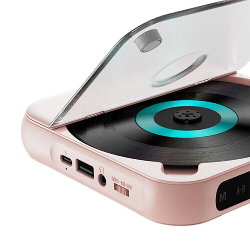 CD Player W/ 1200mAh Rechargeable Battery Personal Bluetooth CD Player UK portable  cd Audio Compact 3