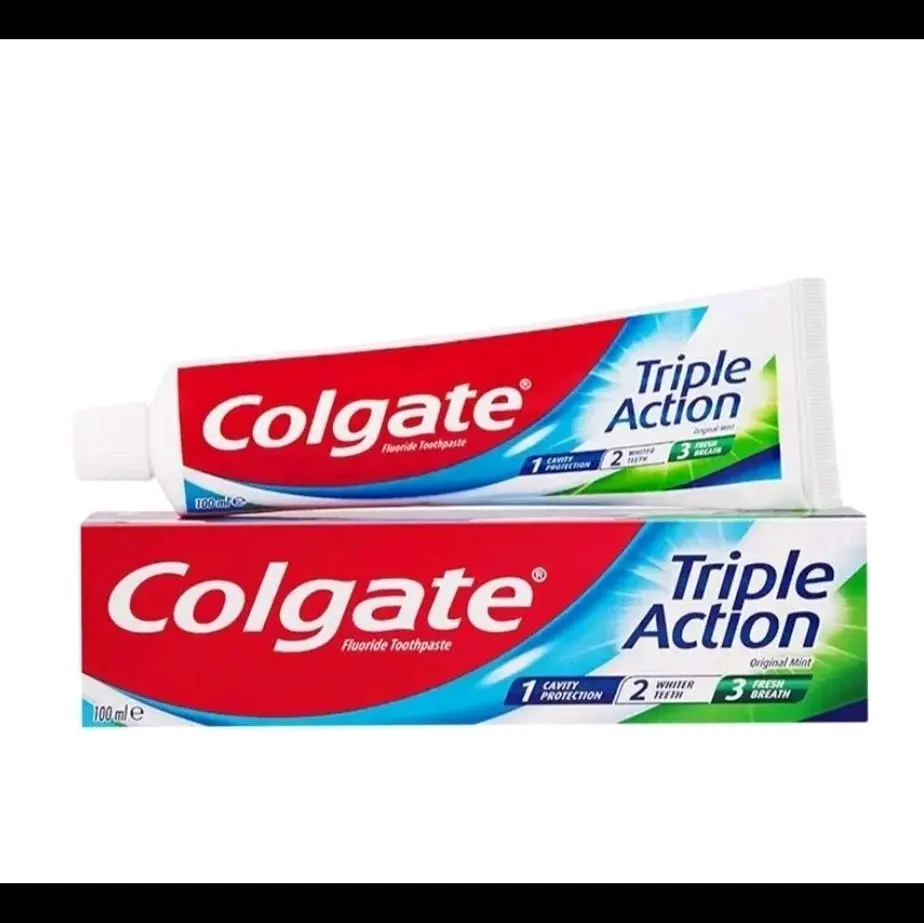 Colgate Triple Action Toothpaste 100ml - Comprehensive Oral Care for a Healthy Smile