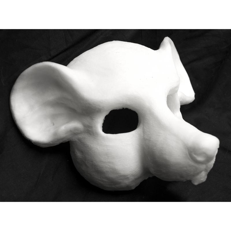 Rat (Skaven) Mask for LARP, soft foam for safe combat 3
