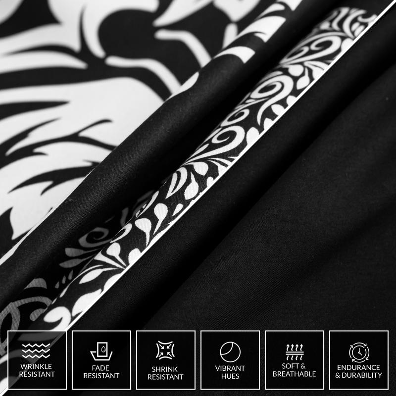 Product Introduction of Duvet Cover Set with Pillow Cases Luxurious Microfiber Bedding Set Single Double King Super King Size Quilt Covers with Zipper Closure UltraSoft Fade Resistant Reversible Duvet Covers 23