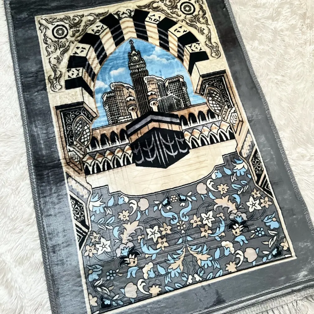 Luxury high quality prayer mat islamic prayermat