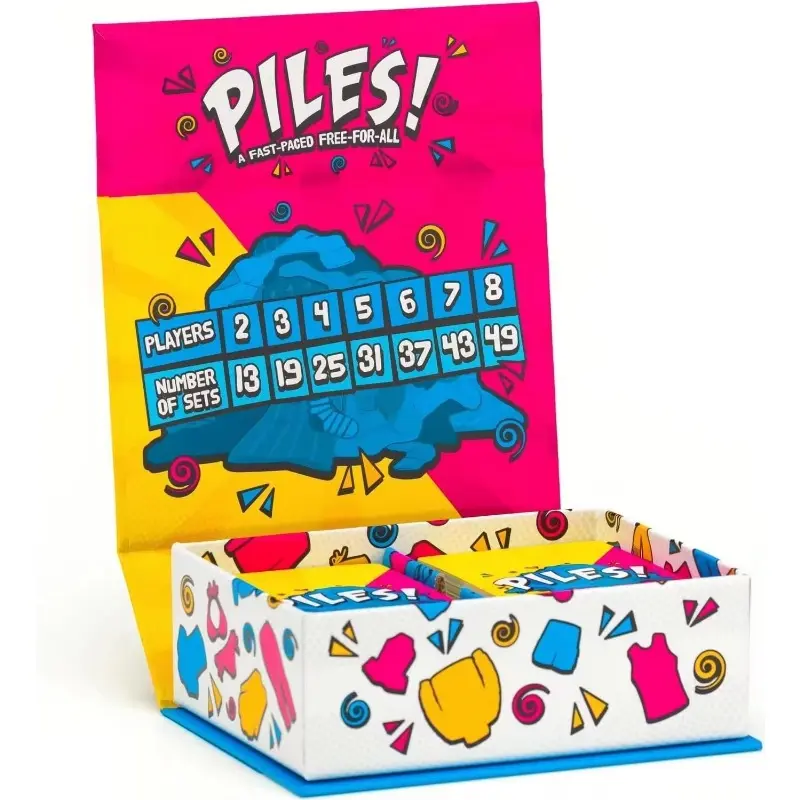 Lost Boy Entertainment Piles - Card Game - Home Game - Suitable for Children 8 and Over - Adult Game - Home Game Night - Travel 2