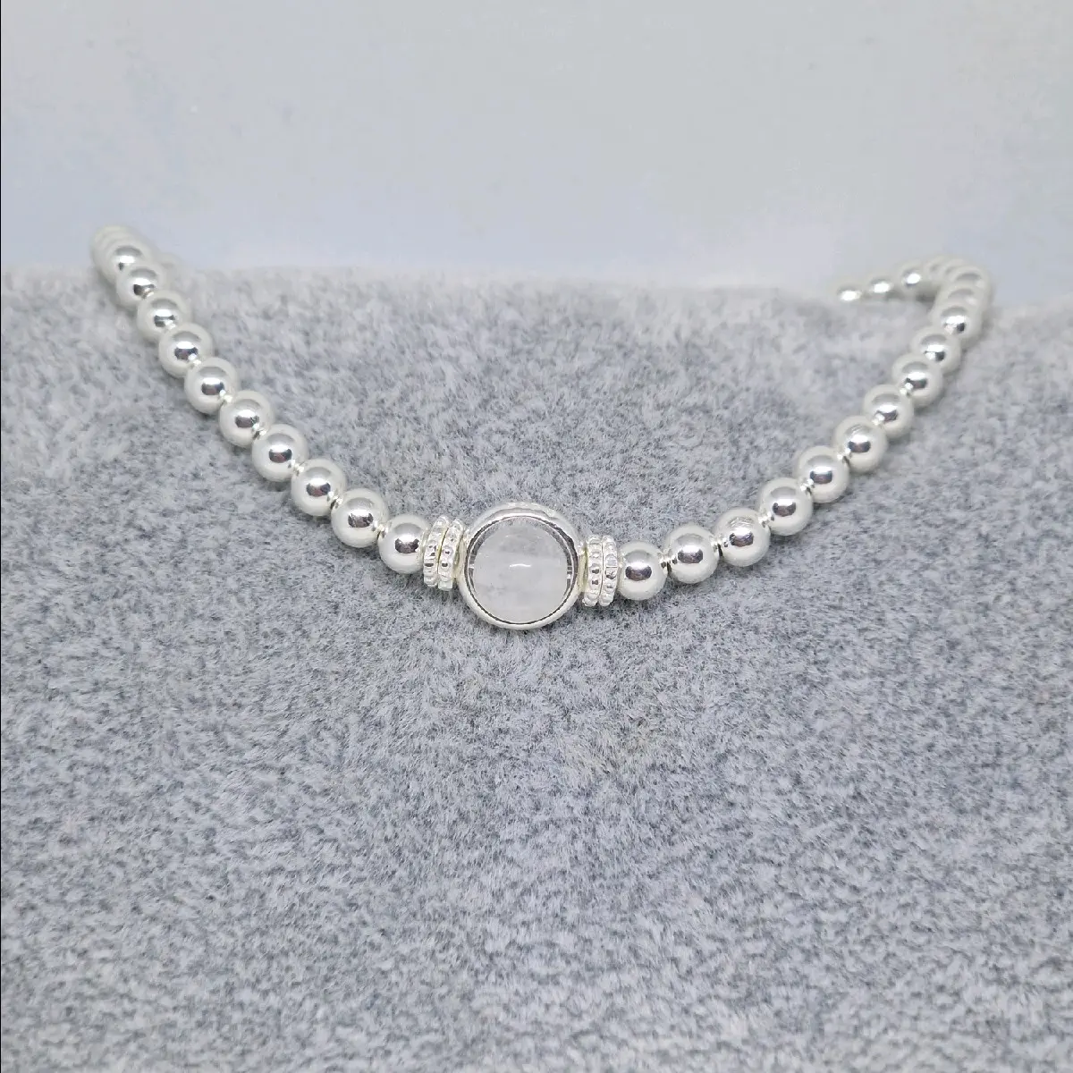 moonstone orb bracelet