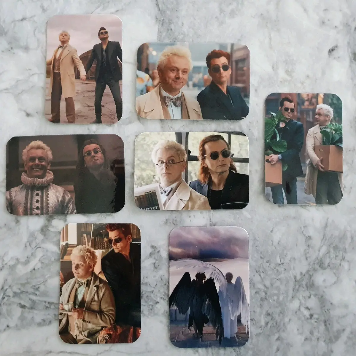 Good Omens photocard set (7pcs)