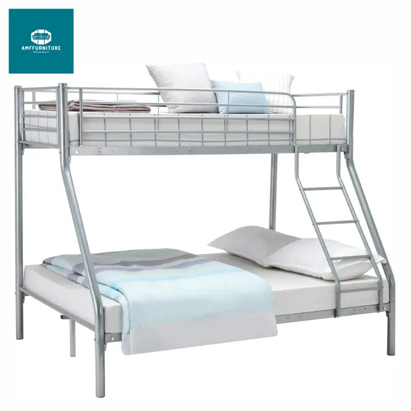 Trio metal bunk bed 0