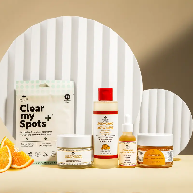 Nature Spell Teenage Skincare Gift Set for sensitive and oily skin 4