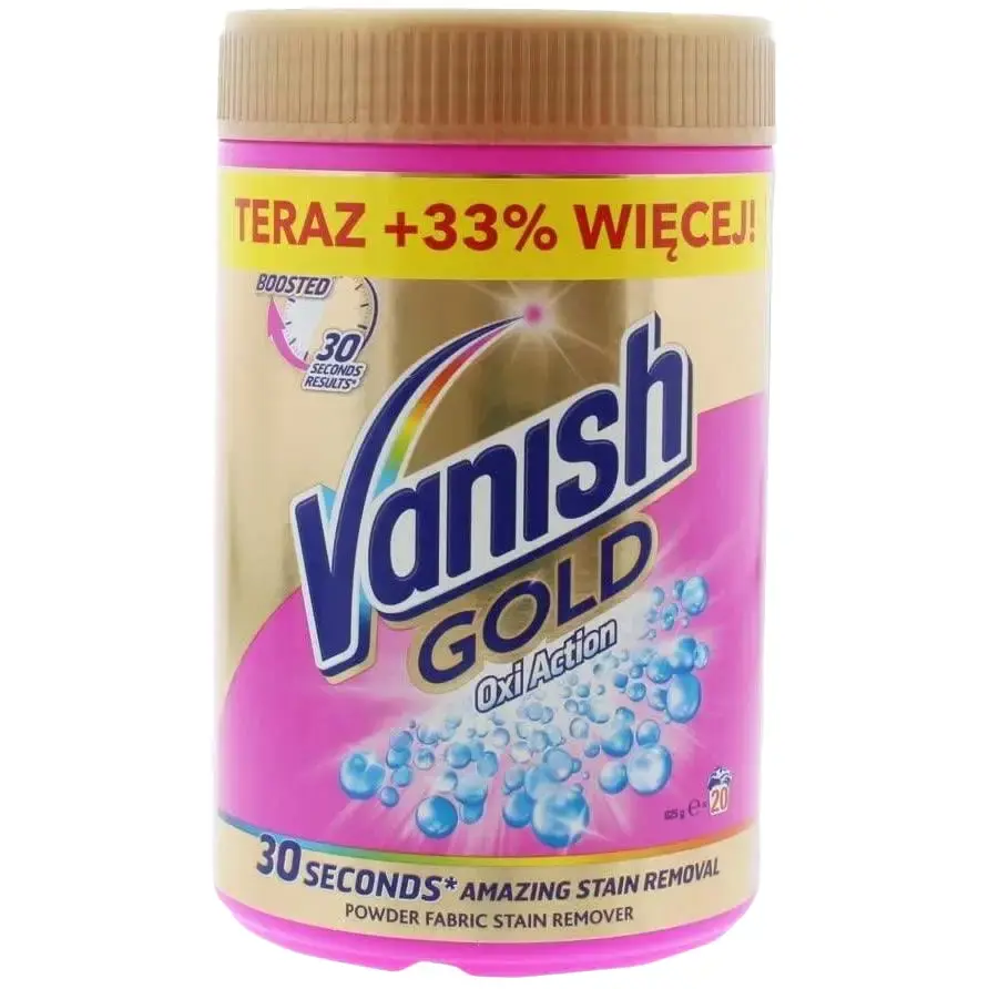 Vanish Oxi Action Gold Colour 625g